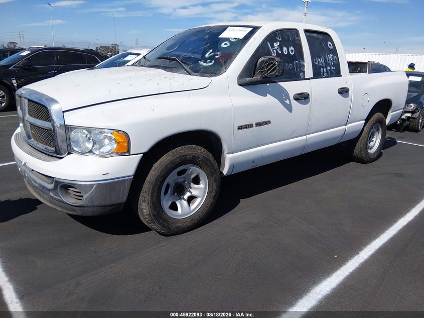 2004 Dodge RAM, Theft Recovery, IAAI, VIN 1D7HA18N54S754128 — photo 2