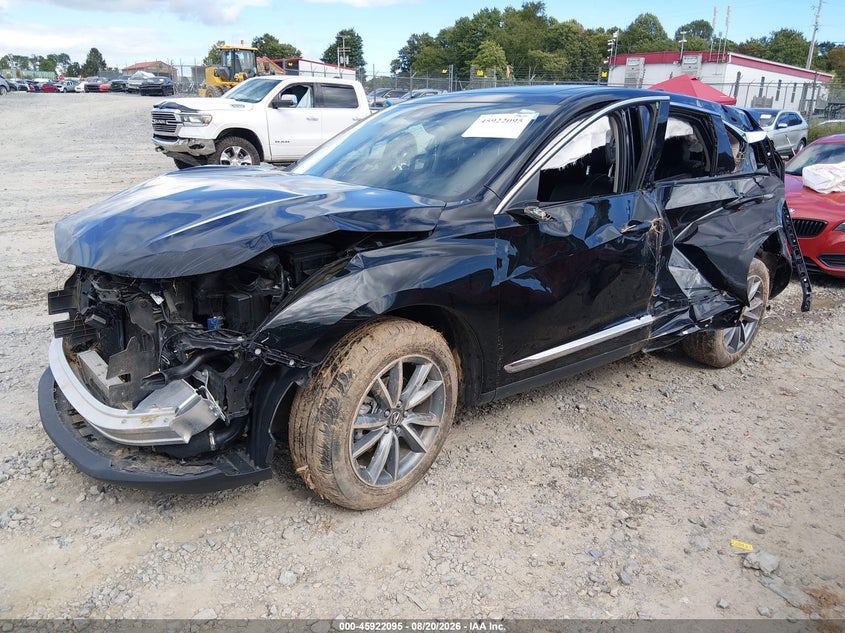 2019 Acura RDX, Перекидання, IAAI, VIN 5J8TC2H56KL010812 — фото 2