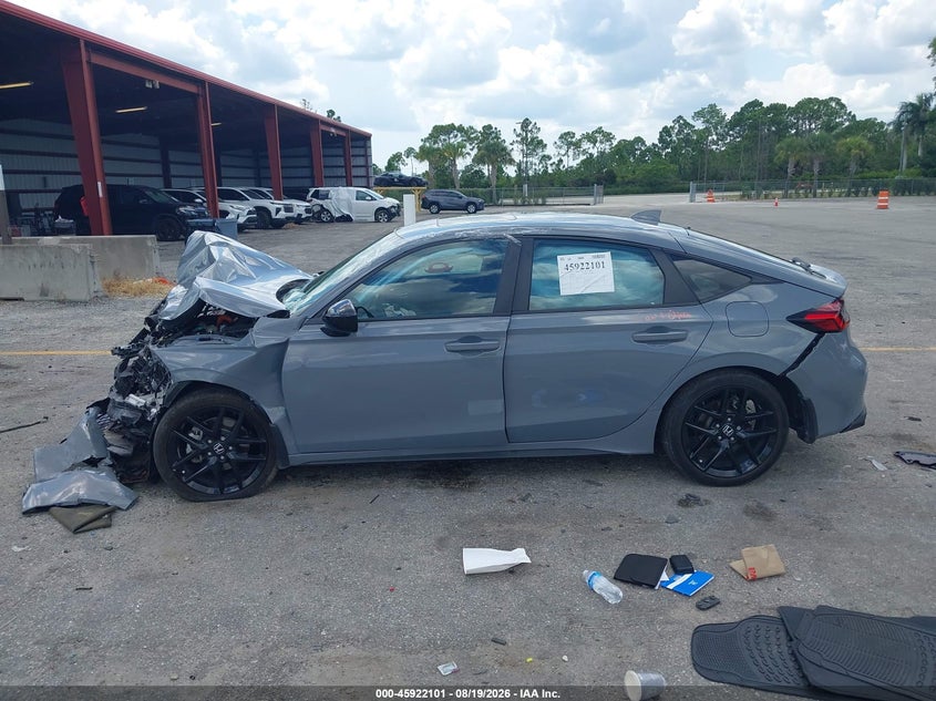 HONDA CIVIC HYBRID 2025 VIN 19XFL4H80SE007091