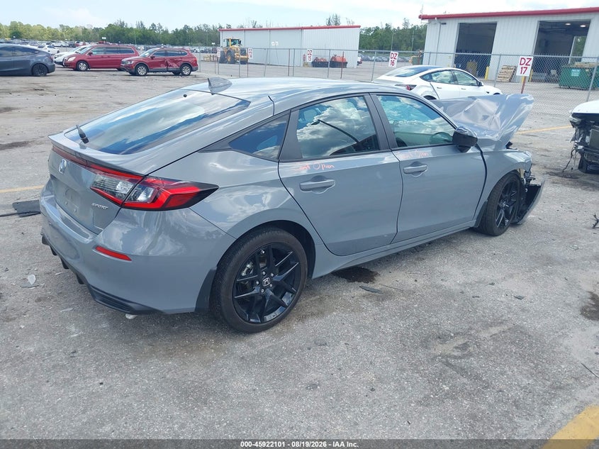 HONDA CIVIC HYBRID 2025 VIN 19XFL4H80SE007091