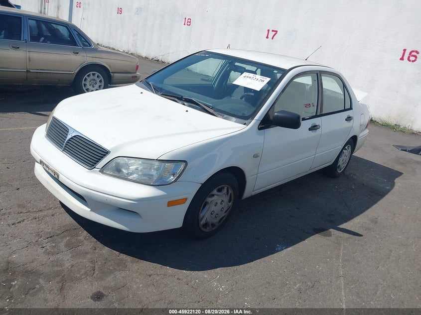 2002 Mitsubishi Lancer, Удар сзади, IAAI, VIN JA3AJ26E12U071945 — фото 2