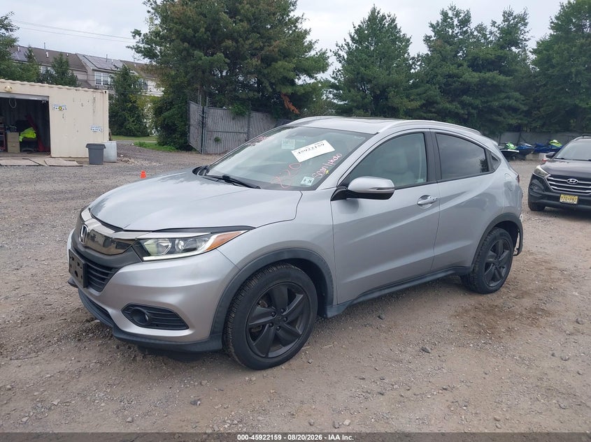 2022 Honda Hr-V Awd Ex, Удар сзади, IAAI, VIN 3CZRU6H56NM704555 — фото 2