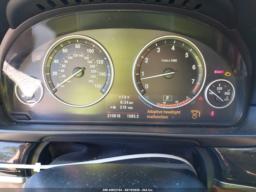 2012 BMW 535I auction photo 7