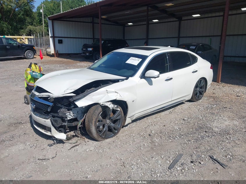 Vin: jn1by1pr9gm720916, lot: 46421268, infiniti q70l 3.7x 20162