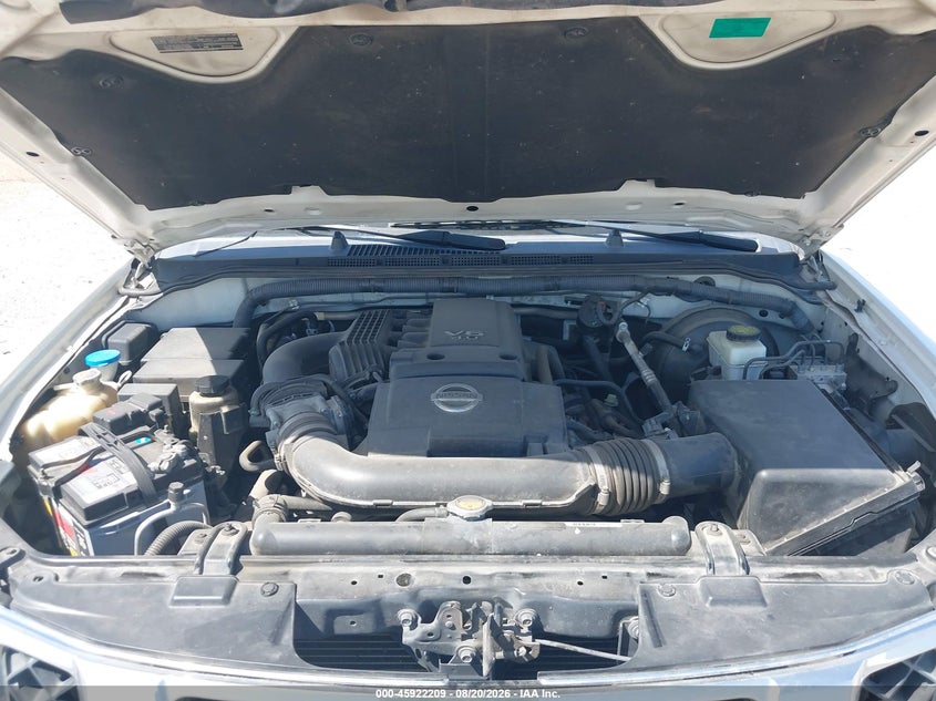 NISSAN PATHFINDER 2012 VIN 5N1AR1NN7CC632254