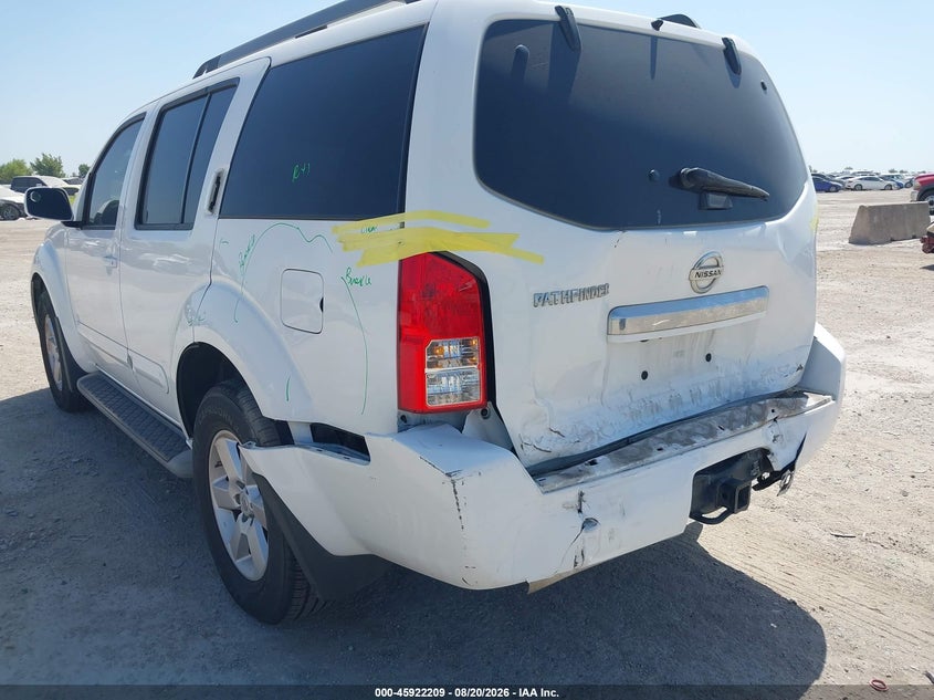NISSAN PATHFINDER 2012 VIN 5N1AR1NN7CC632254