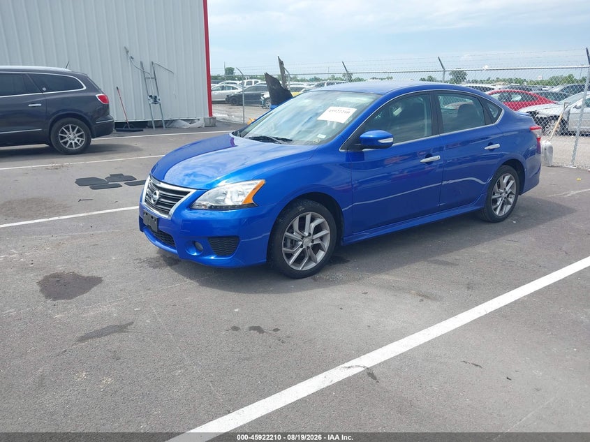 2015 Nissan Sentra Sr, Right Side, IAAI, VIN 3N1AB7AP9FY225649 — photo 2