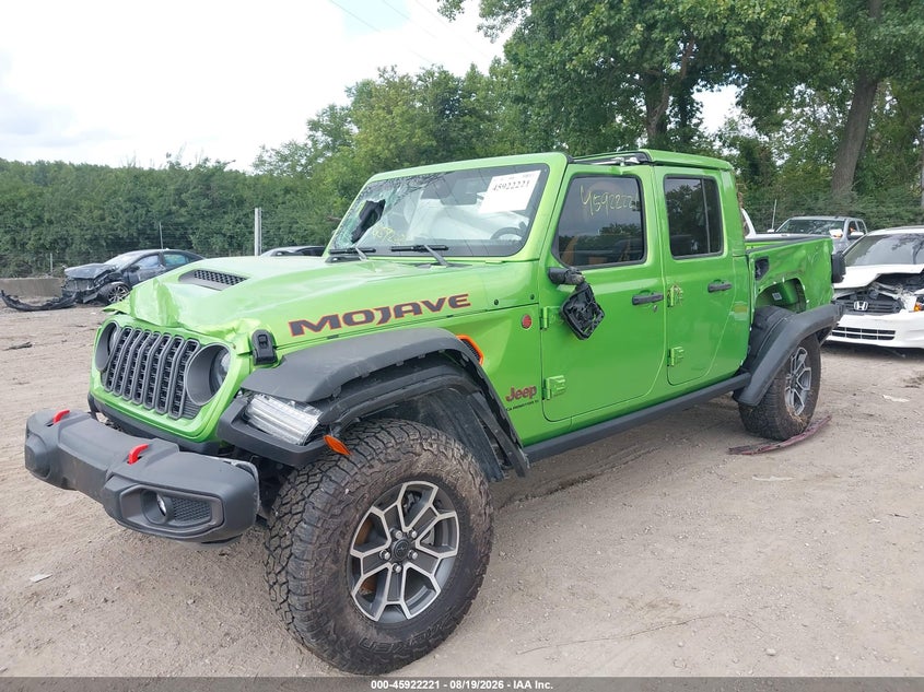 2025 Jeep Gladiator, Rollover, IAAI, VIN 1C6RJTEG6SL516514 — photo 2