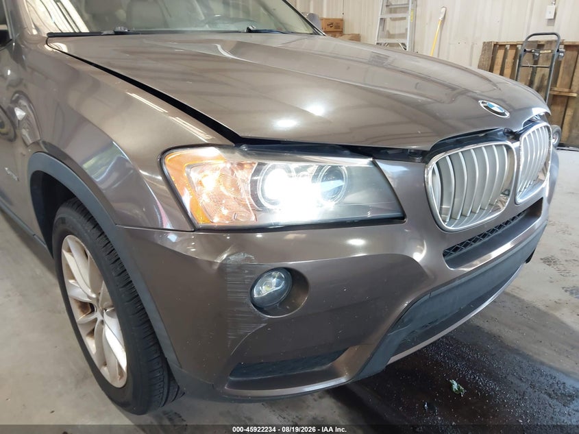 BMW X3 2013 VIN 5UXWX9C50D0A23447