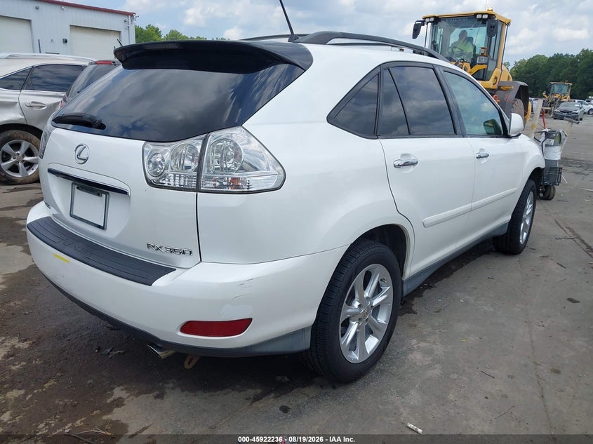 LEXUS RX 350 2008 VIN 2T2GK31U48C055012