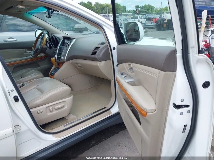 LEXUS RX 350 2008 VIN 2T2GK31U48C055012