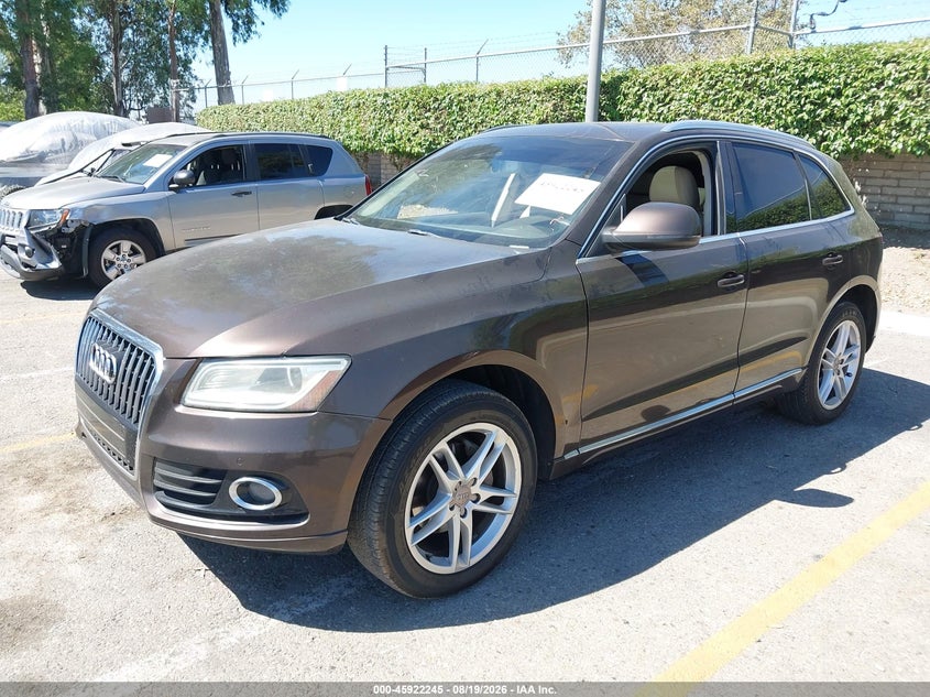 2014 Audi Q5, Rear, IAAI, VIN WA1LFAFP4EA071087 — photo 2