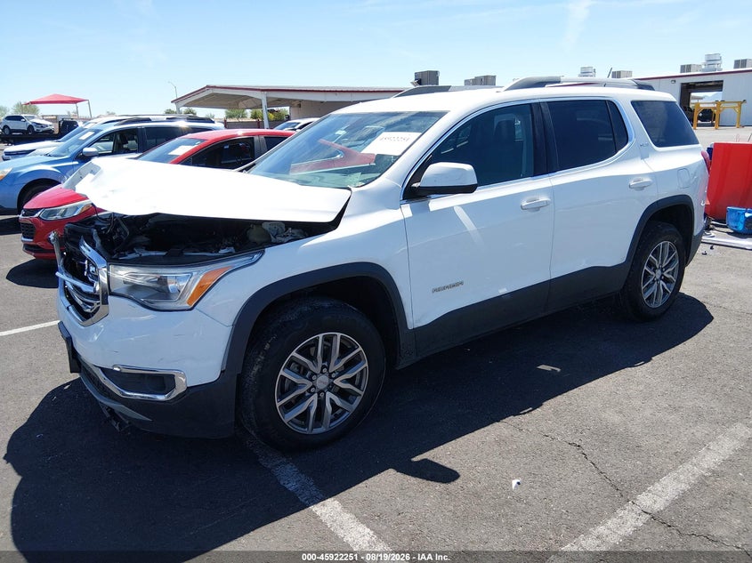 2018 GMC Acadia, Удар спереди, IAAI, VIN 1GKKNLLS0JZ126563 — фото 2