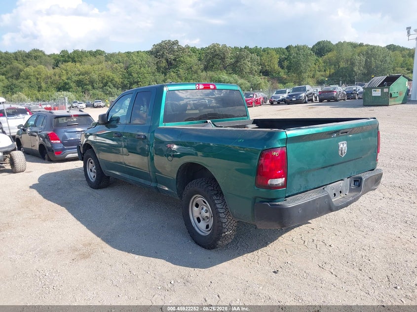 Vin: 1c6rr7fg5ns173865, lot: 46421340, ram 1500 classic tradesman  4x4 6'4 box 20223