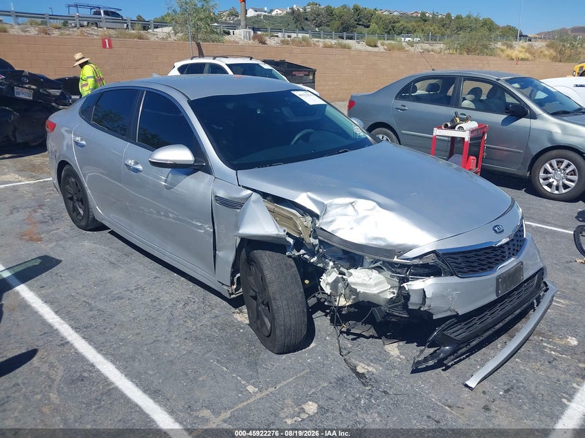 Vin: 5xxgt4l3xkg305185, lot: 46421364, kia optima lx 2019 img_1