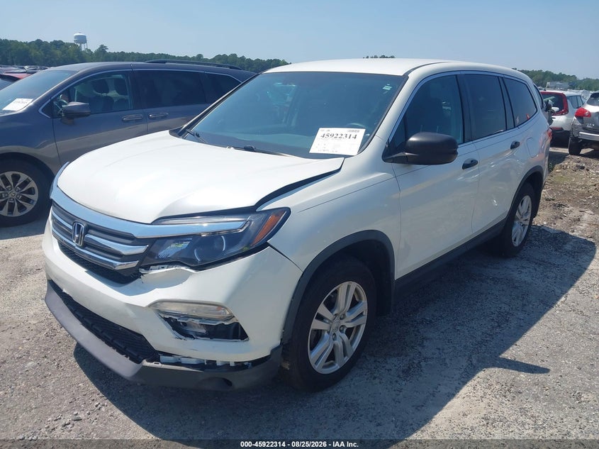 2018 HONDA PILOT auction photo 2
