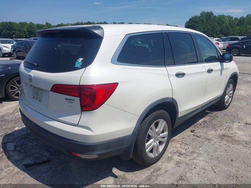 2018 HONDA PILOT auction photo 4