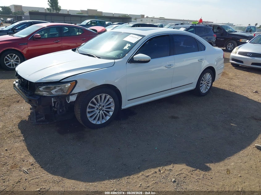 2017 Volkswagen Passat, Удар спереди, IAAI, VIN 1VWBT7A30HC054035 — фото 2