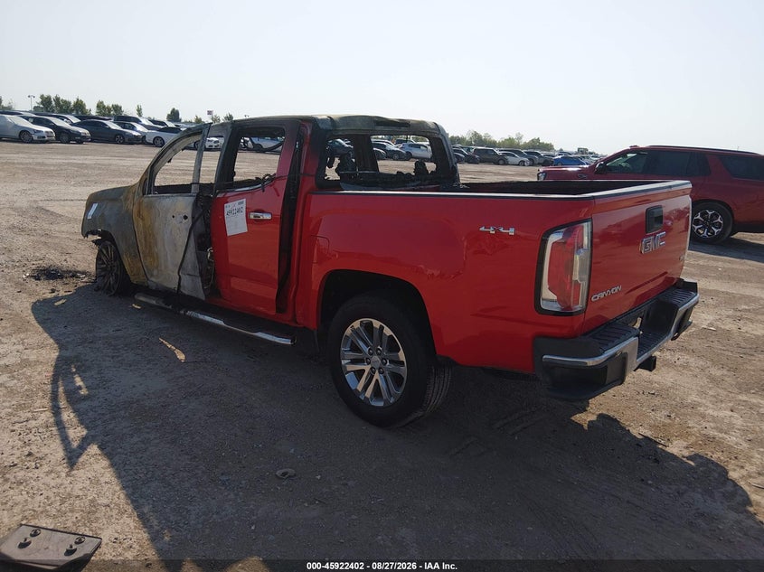 Vin: 1gtg6de33g1178254, lot: 46421490, gmc canyon 4wd slt 20163