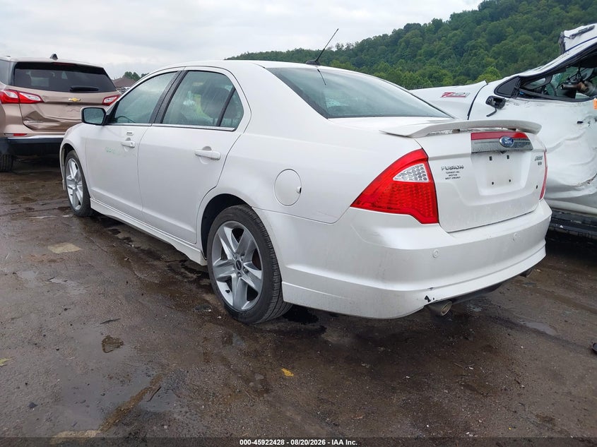 2011 FORD FUSION SEDAN 3.5L V-6 DOHC, VVT, 263HP