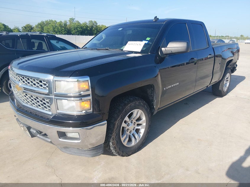 2014 Chevrolet Silverado 1500 Lt, Левый зад, IAAI, VIN 1GCVKREC7EZ395997 — фото 2