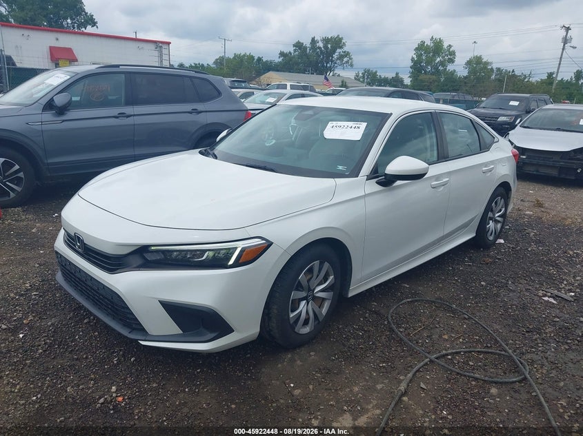 2022 HONDA CIVIC auction photo 2