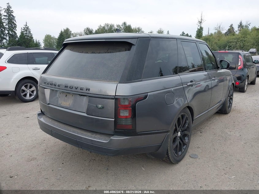 2016 LAND ROVER RANGE ROVER auction photo 4