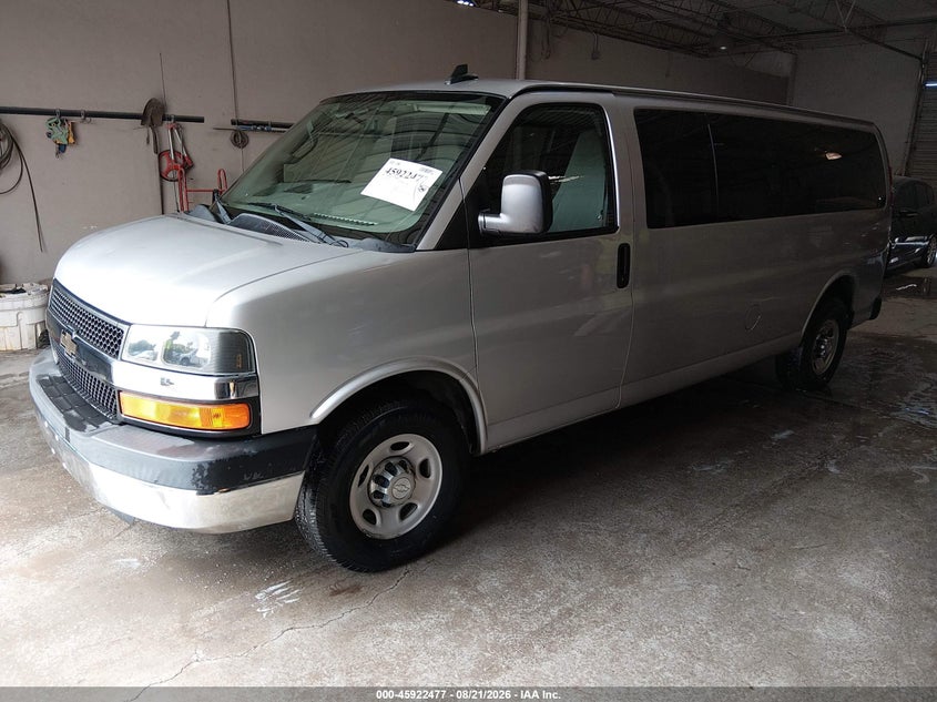 Vin: 1gazgpff7g1293643, lot: 46421565, chevrolet express 3500 lt 20162