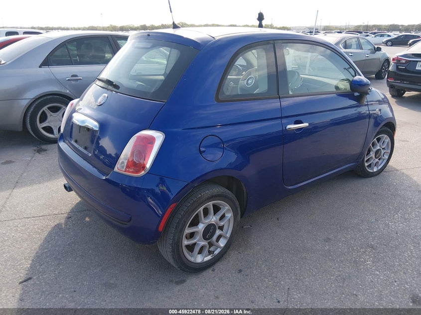 2014 FIAT 500 auction photo 4