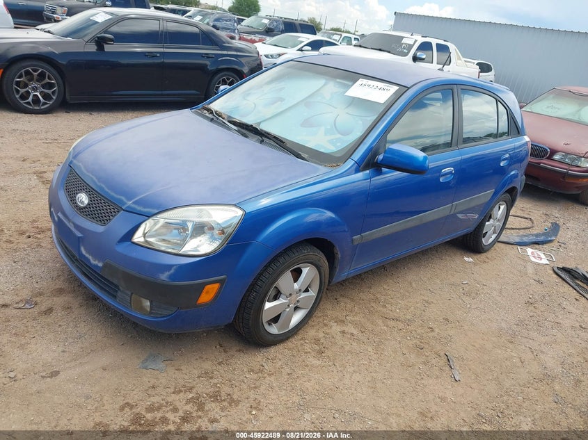 2007 Kia Rio, Обычный износ, IAAI, VIN KNADE163276280390 — фото 2