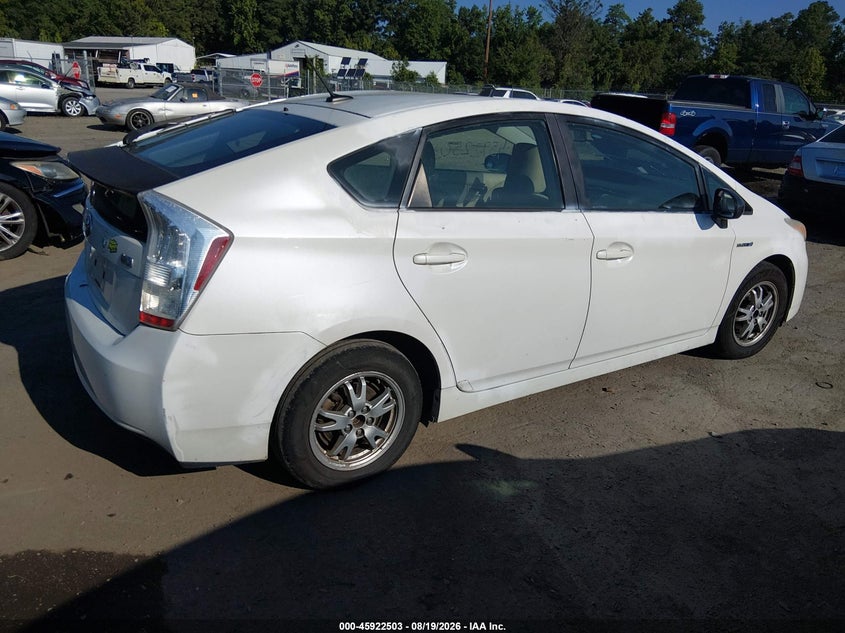 2010 TOYOTA PRIUS auction photo 4