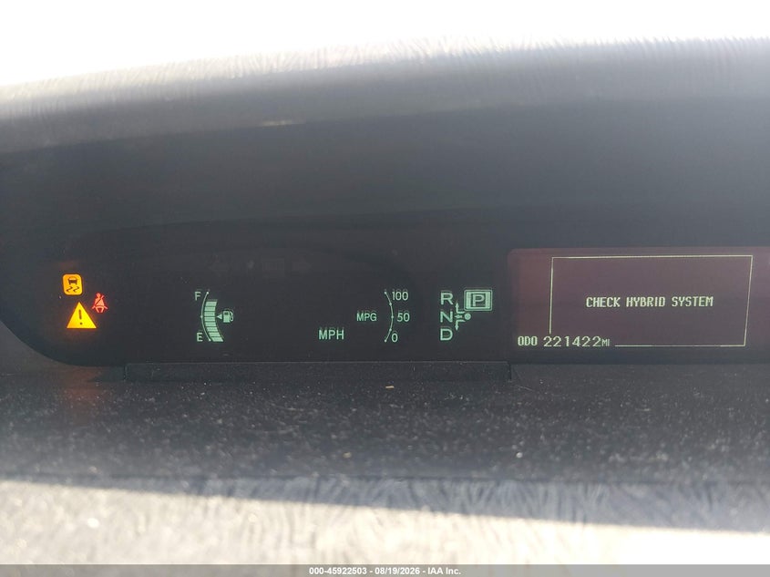 2010 TOYOTA PRIUS auction photo 7