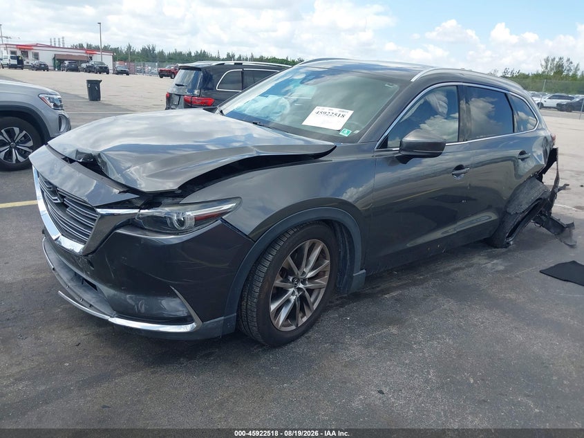 2016 Mazda CX-9, Левый зад, IAAI, VIN JM3TCBEY3G0117703 — фото 2