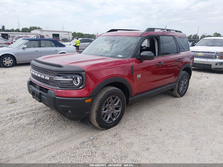 Vin: 3fmcr9bn3srf80911, lot: 46421659, ford bronco sport big bend 20252