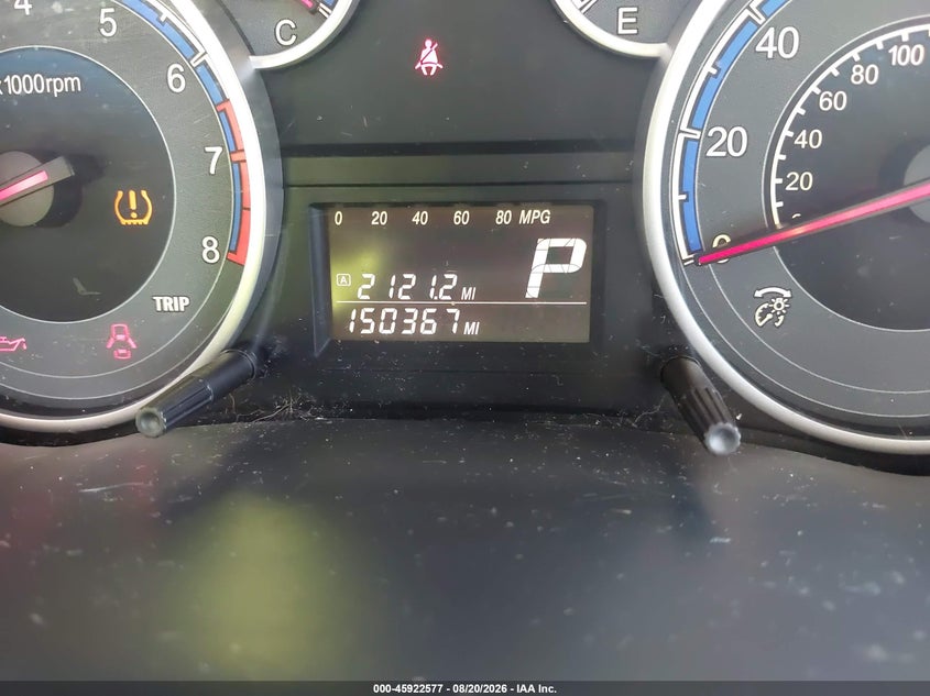 2012 SUZUKI SX4 auction photo 7