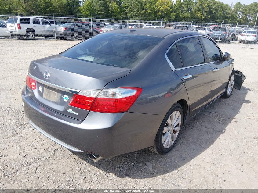 Vin: 1hgcr2f85ea062363, lot: 46421675, honda accord ex-l 20144