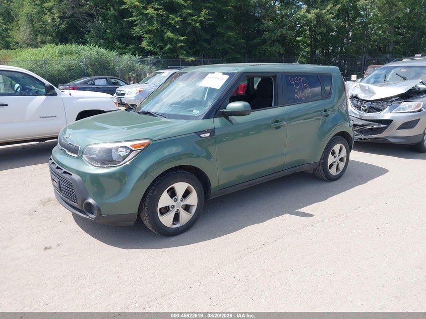 2014 Kia Soul, Normal Wear & Tear, IAAI, VIN KNDJN2A23E7046731 — photo 2