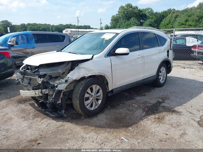 2012 Honda CR-V, Front End, IAAI, VIN 5J6RM4H50CL035234 — photo 2
