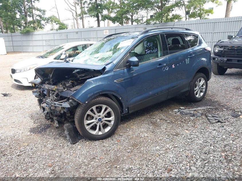2018 Ford Escape, Front End, IAAI, VIN 1FMCU0GD9JUA40819 — photo 2