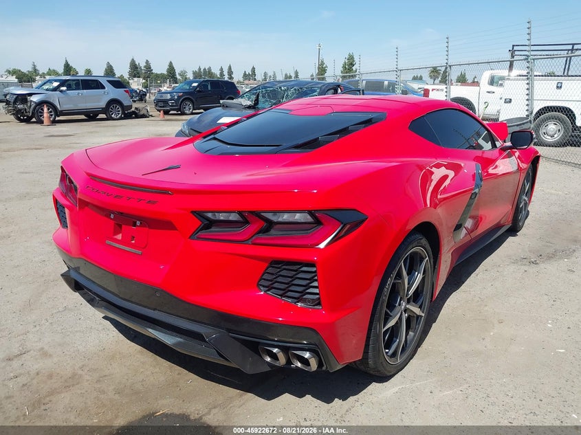 Vin: 1g1ya2d48m5114869, lot: 46421760, chevrolet corvette stingray rwd  1lt 20214
