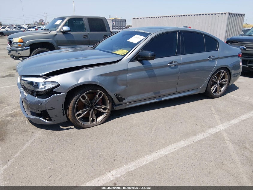 BMW M550 2023 VIN WBA13BK03PCN80581
