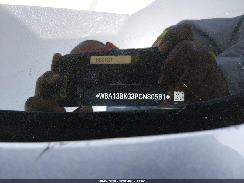 BMW M550 2023 VIN WBA13BK03PCN80581