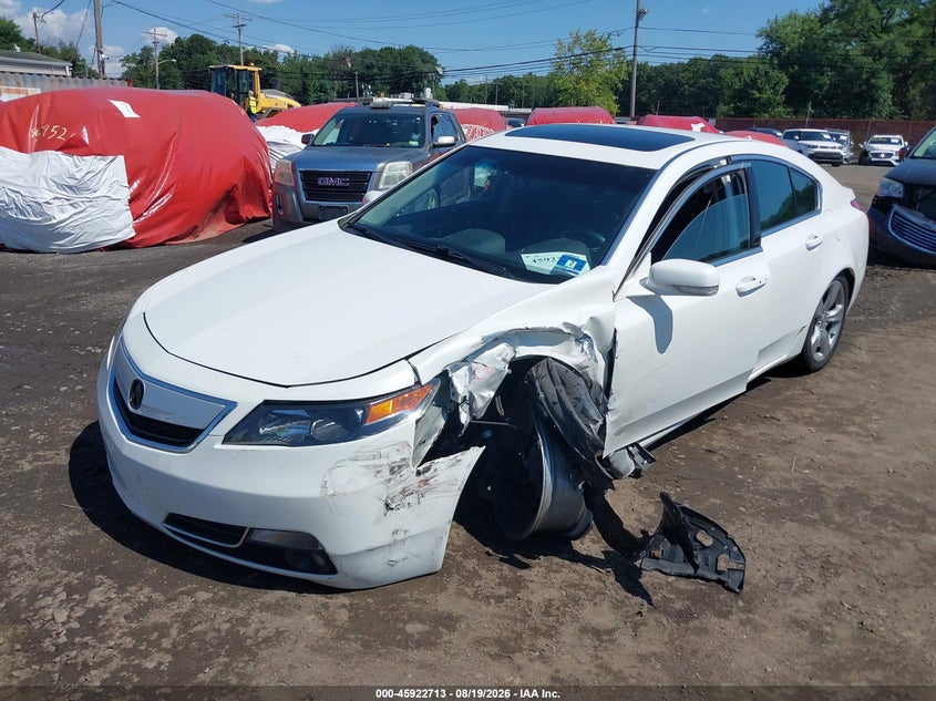 2012 Acura TL, Front End, IAAI, VIN 19UUA9F51CA002443 — photo 2