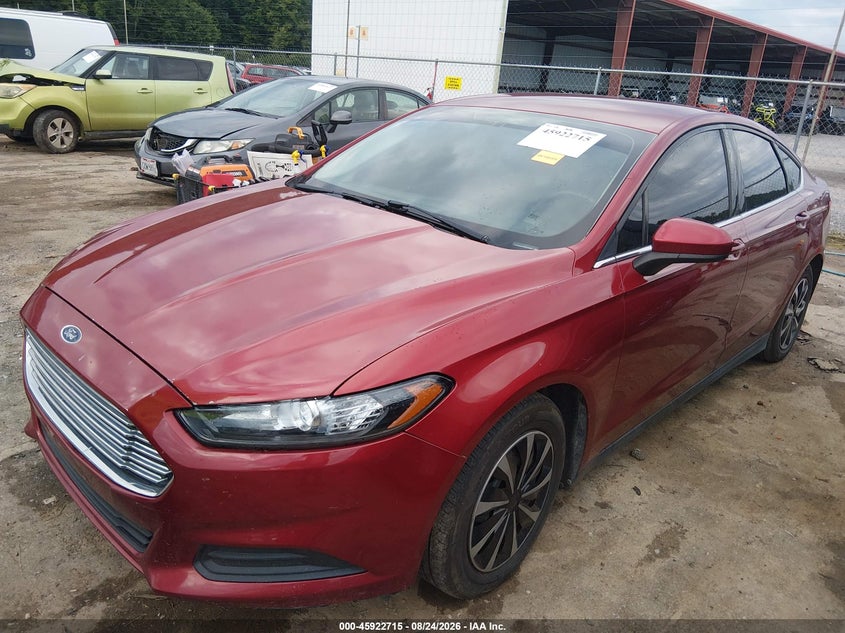 2014 Ford Fusion, Flood, IAAI, VIN 3FA6P0G73ER132997 — photo 2