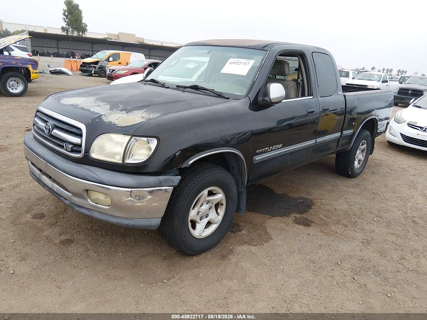 2002 Toyota Tundra, Звичайний знос, IAAI, VIN 5TBRT34182S289852 — фото 2
