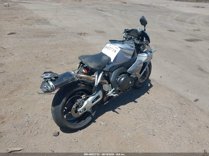 2006 HONDA CBR1000 auction photo 4