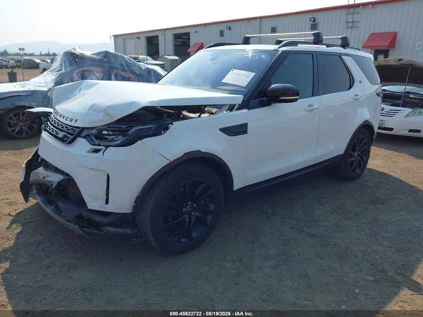2017 Land Rover Discovery, Удар спереди, IAAI, VIN SALRRBBK9HA033956 — фото 2