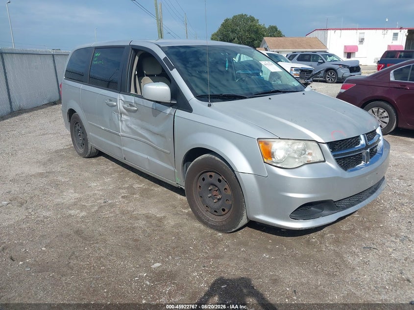 2012 DODGE GRAND CARAVAN auction photo 1