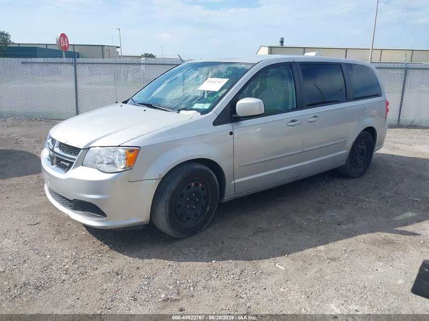 2012 DODGE GRAND CARAVAN auction photo 2