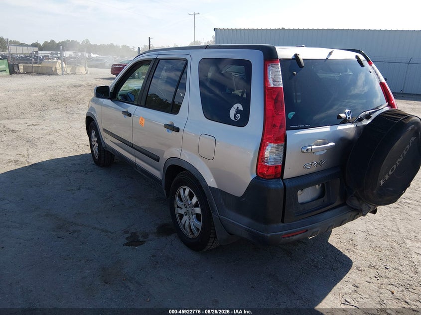 HONDA CR-V 2006 VIN JHLRD78896C003472